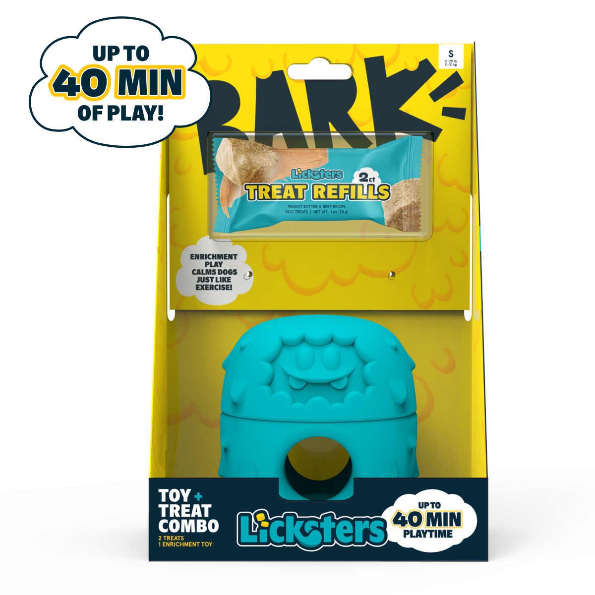 Licksters: Starter Kit (Toy + 2 Treat Sample Pack)