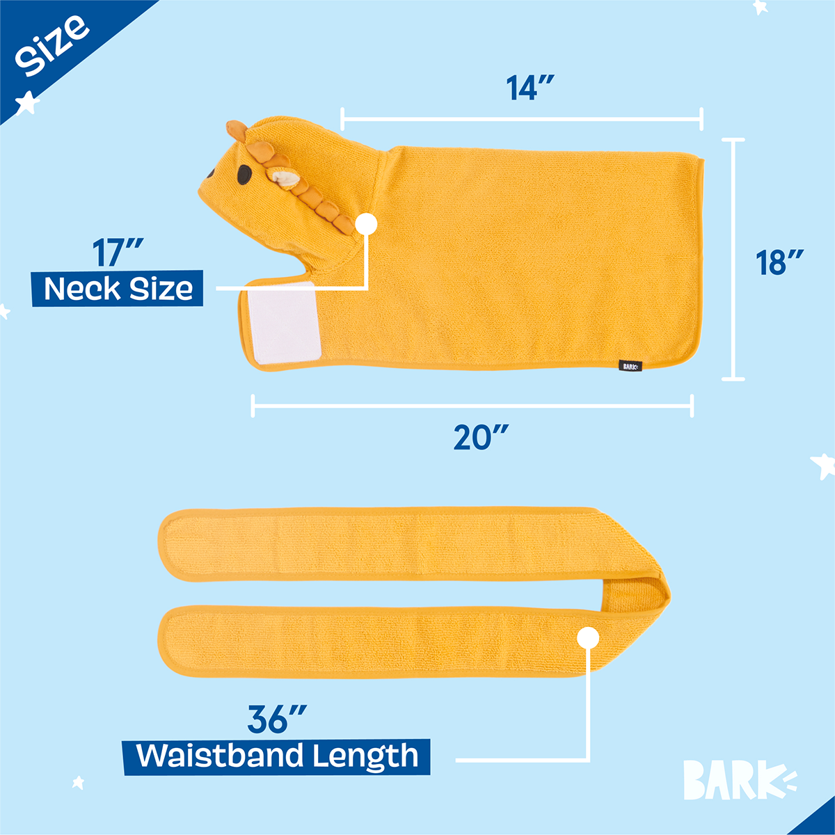 Lion Bark n' Bathe Robe - Image 12