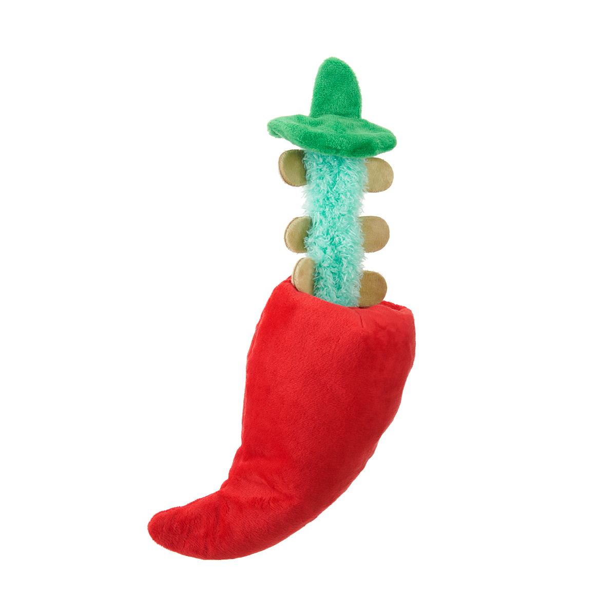 Muy Caliente Jalapeno Plush Tug Dog Toy - Image 2