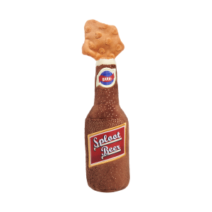 Old Fashioned Sploot Beer Plush Tug Dog Toy