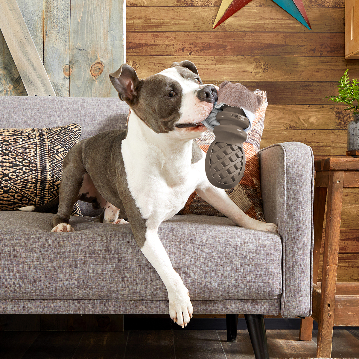 P.B. Beaver Super Chewer Durable 2-in-1 + Enrichment Dog Toy - Image 3