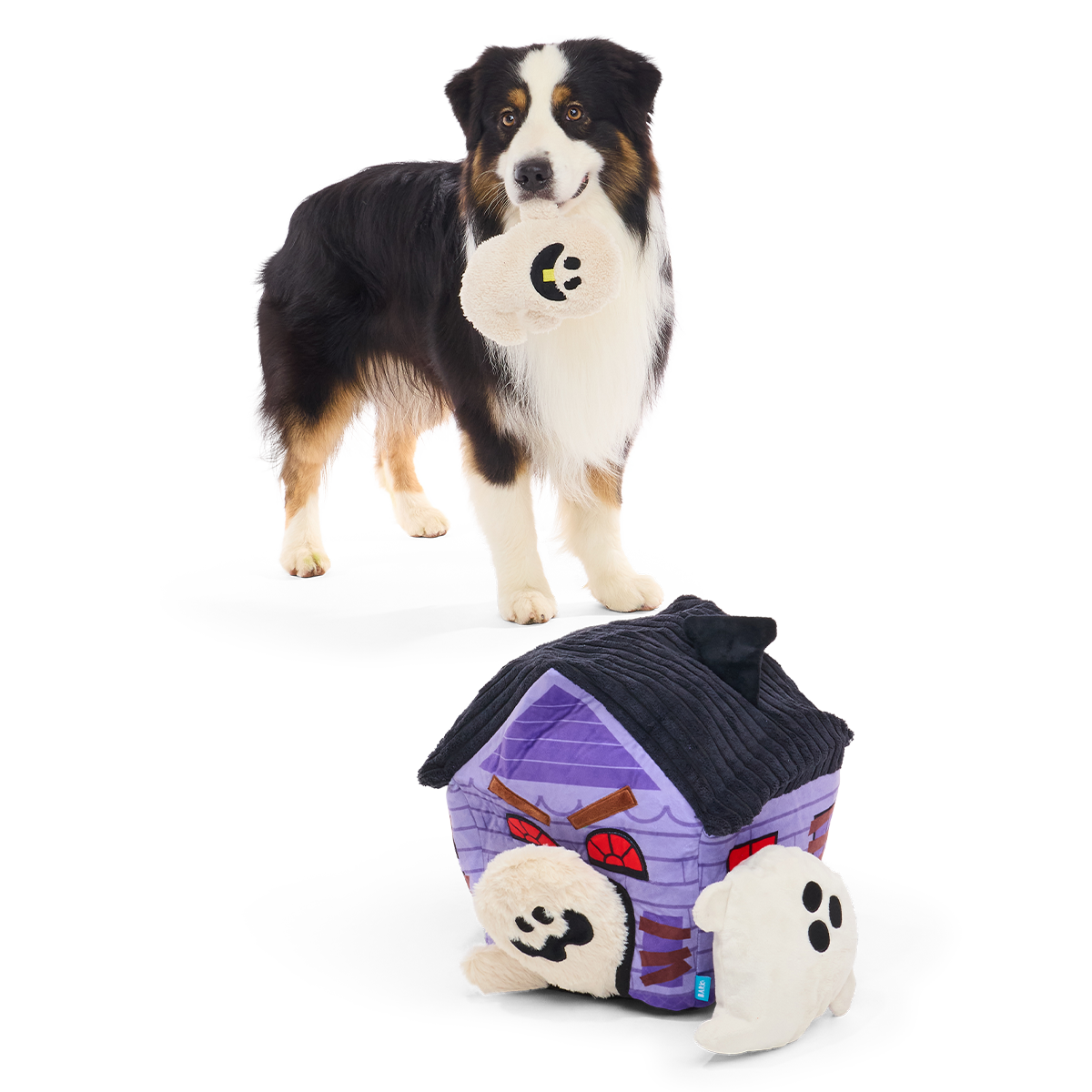 Paranormal Snacktivity Plush Extra-Large + Multi-Part + Enrichment Dog Toy - Image 3
