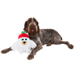 Polar Bear Vortex Plush Extra-Large + 2-in-1 Dog Toy