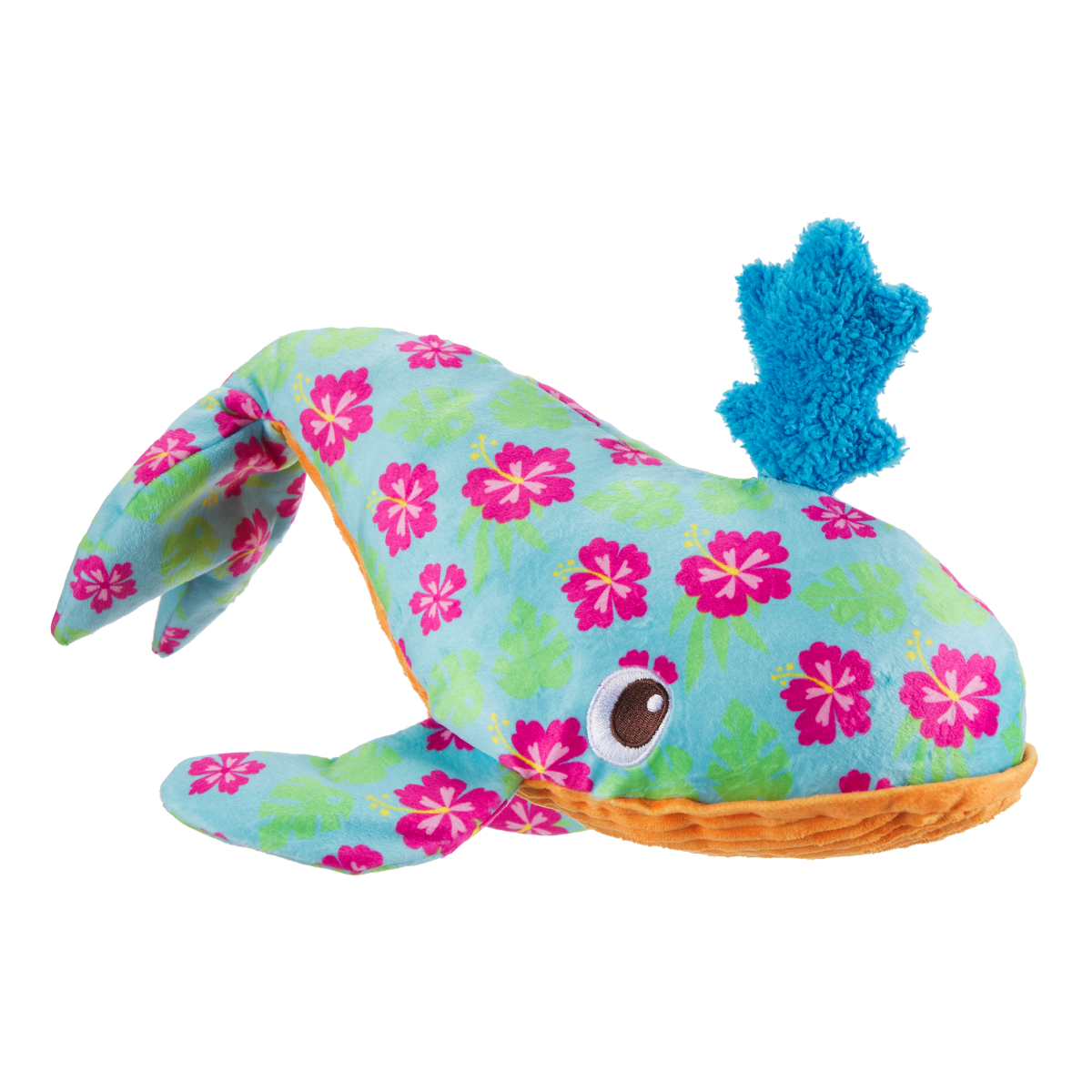 Hawaiian Humpbark Whale Plush Tug + Extra-Large Dog Toy - Image 2