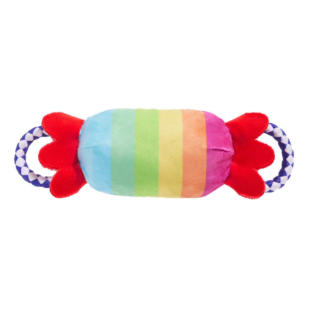SqueakFarts Candy Plush Tug Dog Toy - Image 7