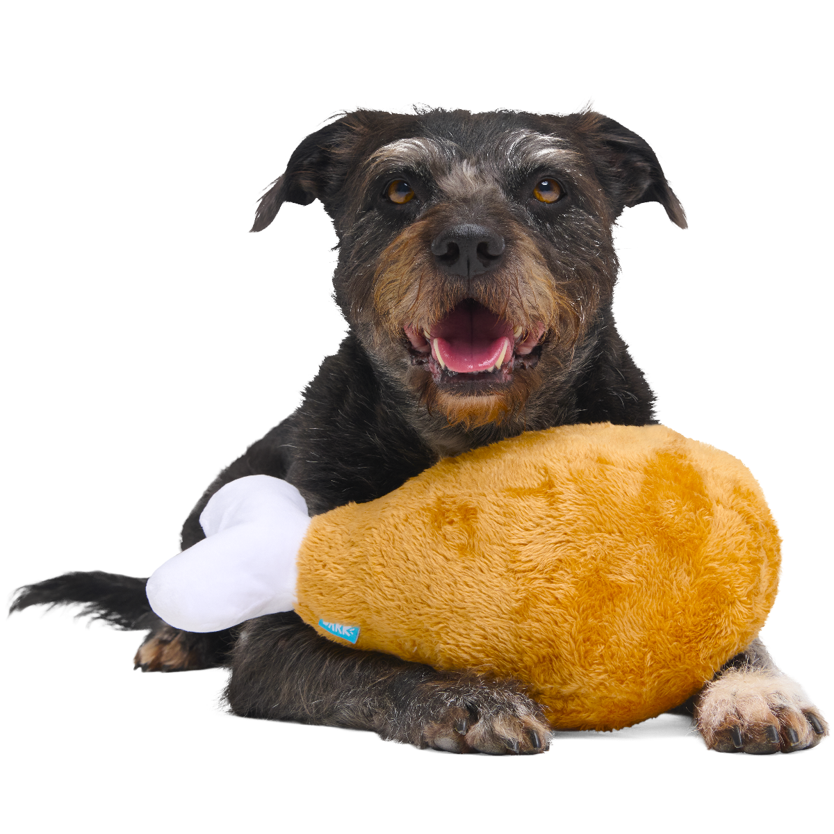 Mammoth Drumstick Plush Extra-Large Dog Toy