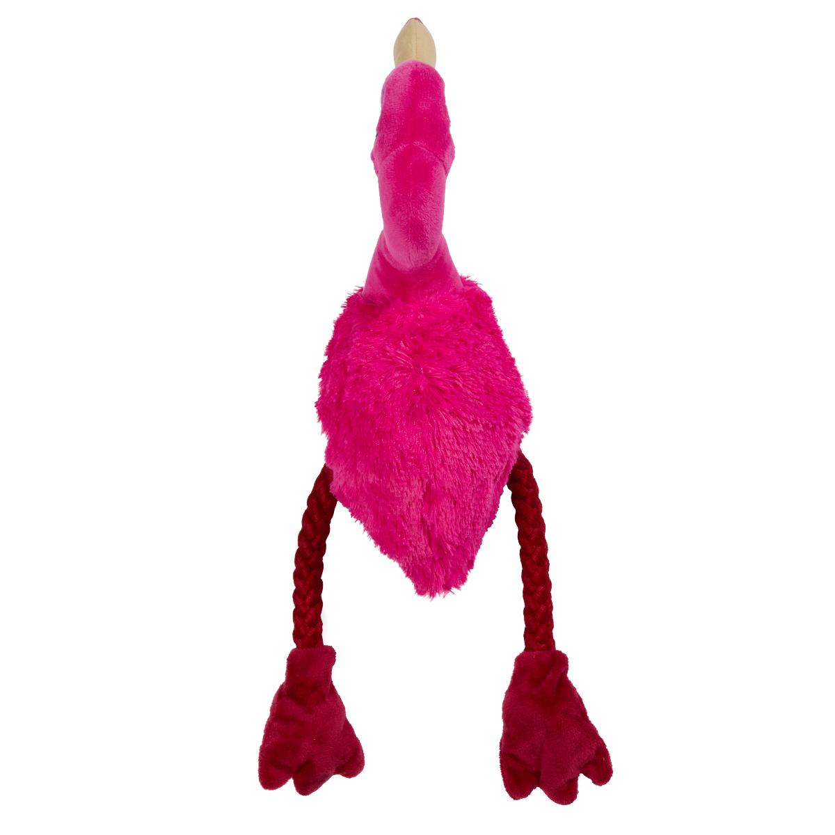 Fahari Flamingo Plush Extra-Large + Tug Dog Toy - Image 6