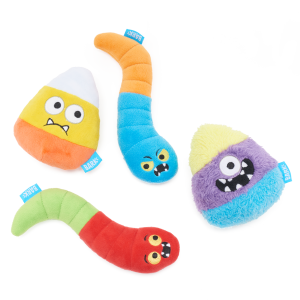Jaw Breakers Plush Multi-Part Dog Toy