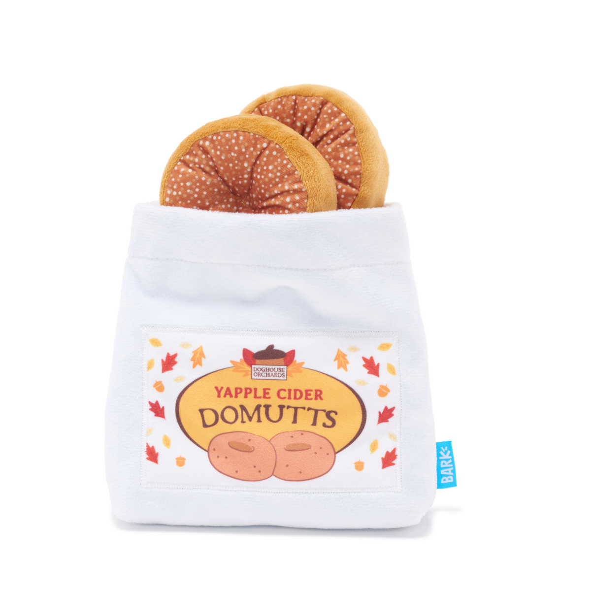 Apple Cider Domutts Plush Multi-Part + Enrichment Dog Toy - Image 5