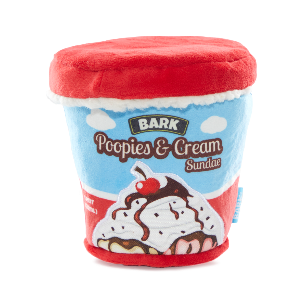 Poopies N' Cream Plush Tug + Enrichment Dog Toy - Image 2