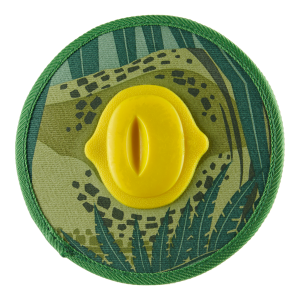 Dino Fling Ring Durable Super Chewer Fetch Dog Toy