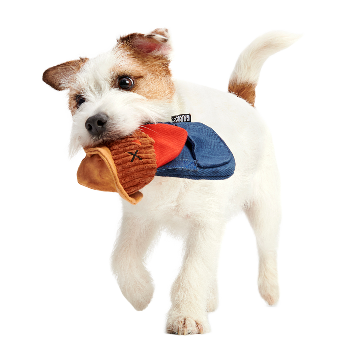 Shreddy Eddy the Scarecrow Super Chewer Durable 2-in-1 + Tug Dog Toy - Image 2