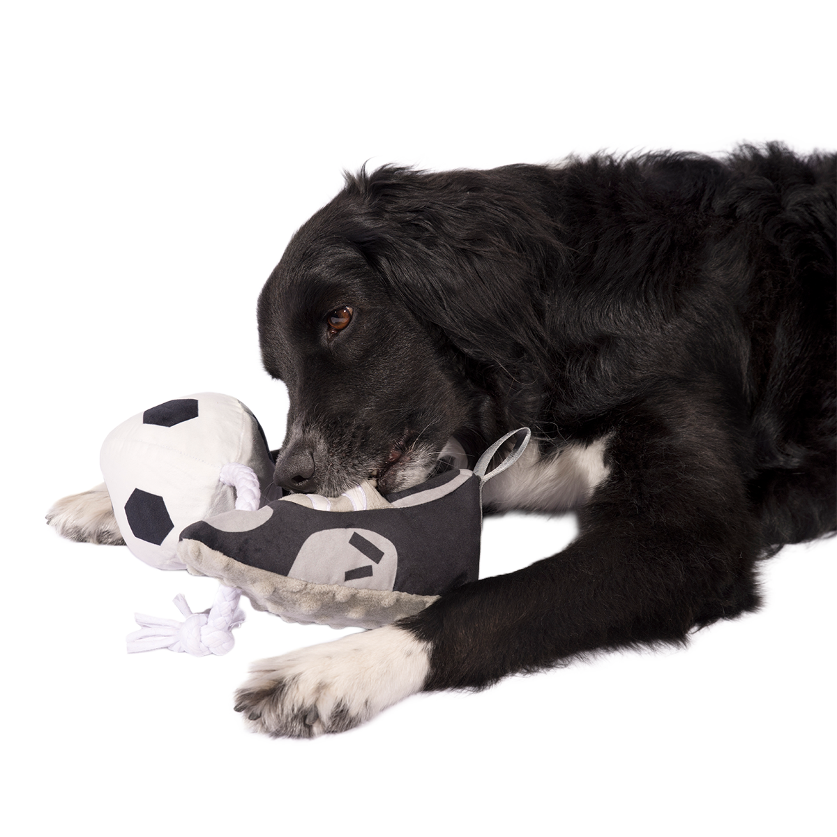 World Pup Cleat Plush Tug + Enrichment Dog Toy - Image 6