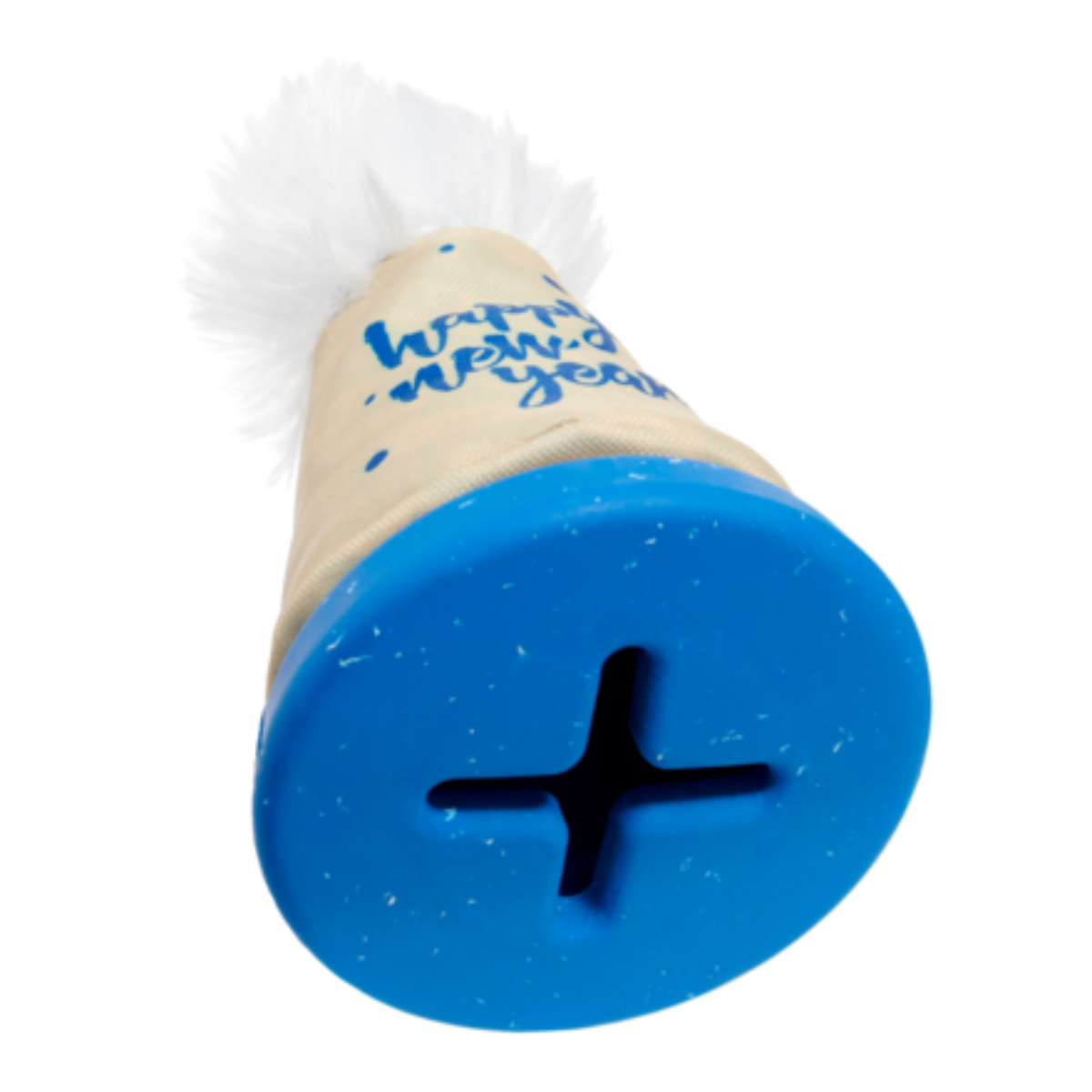 Chew Years Party Hat Durable Super Chewer Enrichment Dog Toy - Image 2