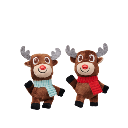 Ruby & Scarlet Multipart Plush Multi-Part Dog Toy