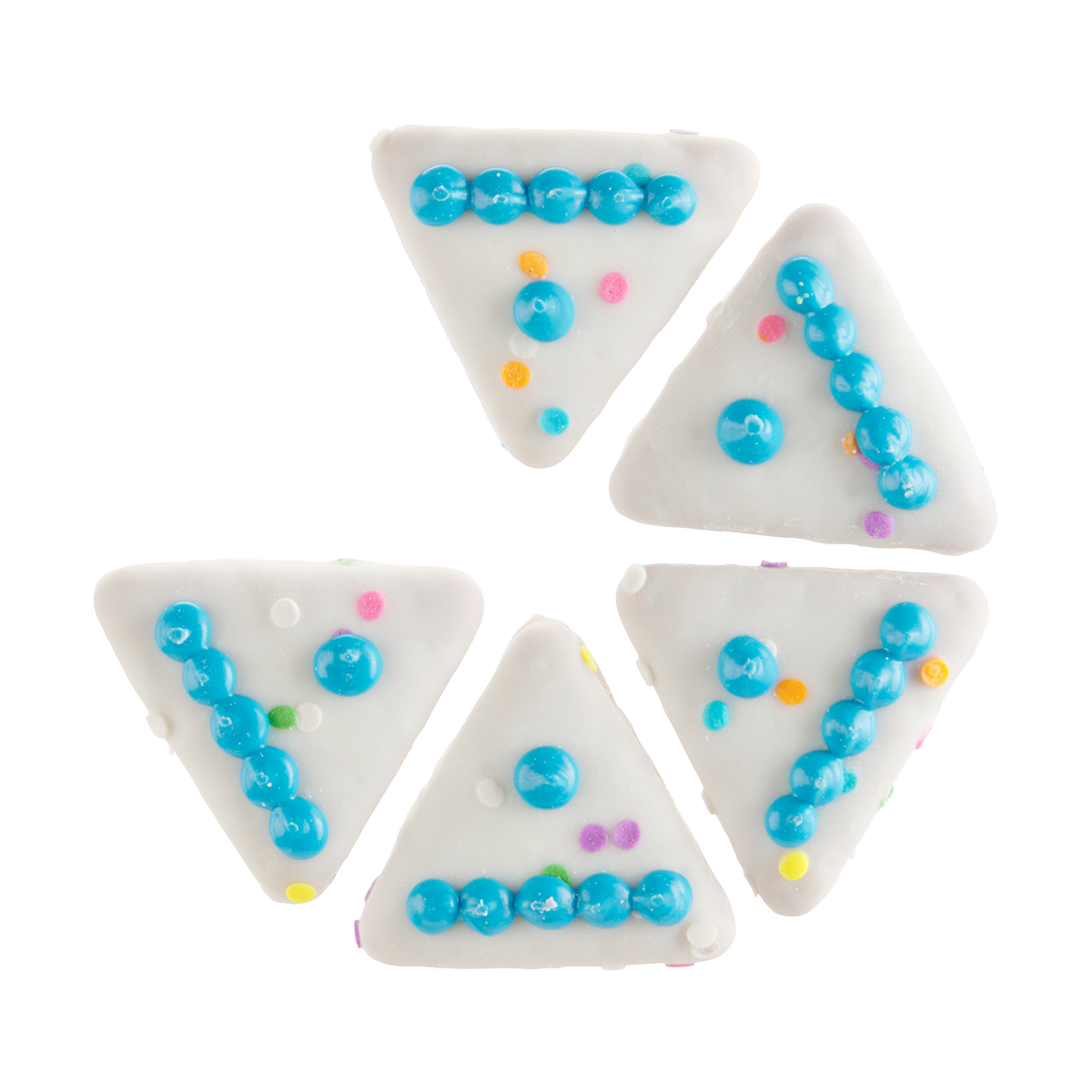 Barkday Cake Vegetarian Hard & Crunchy 6-Piece Dog Cookie - Image 5