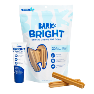 Bright Original Dental Kit. 30 Ct Chews + Toothpaste