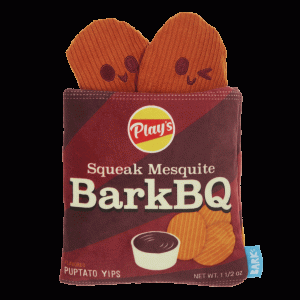 BarkBQ Chips Plush Multi-Part + Enrichment Dog Toy