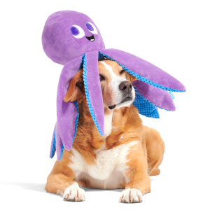 Mondo Ollie the Octopus Plush Tug + Extra-Large Dog Toy