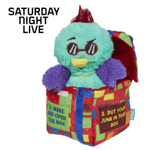 Saturday Night Live: Duck in A Box Plush Multi-Part + Enrichment Dog Toy